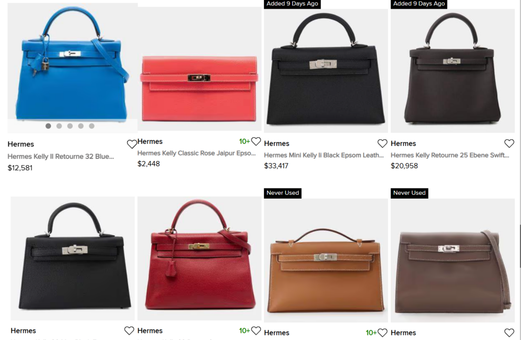 Browse Authenticated Pre-Owned Hermès Kelly Bags at The Luxury Closet