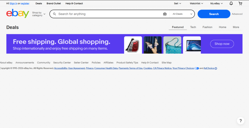 eBay — Best for Breadth, Auction-Style Pricing, and Free Authentication