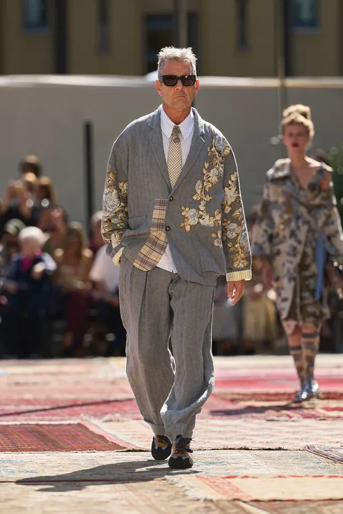 Antonio Marras Sardinian wedding theme for his Spring Summer 2027 Ready-to-Wear collection, titled A Midsummer Midday Wedding