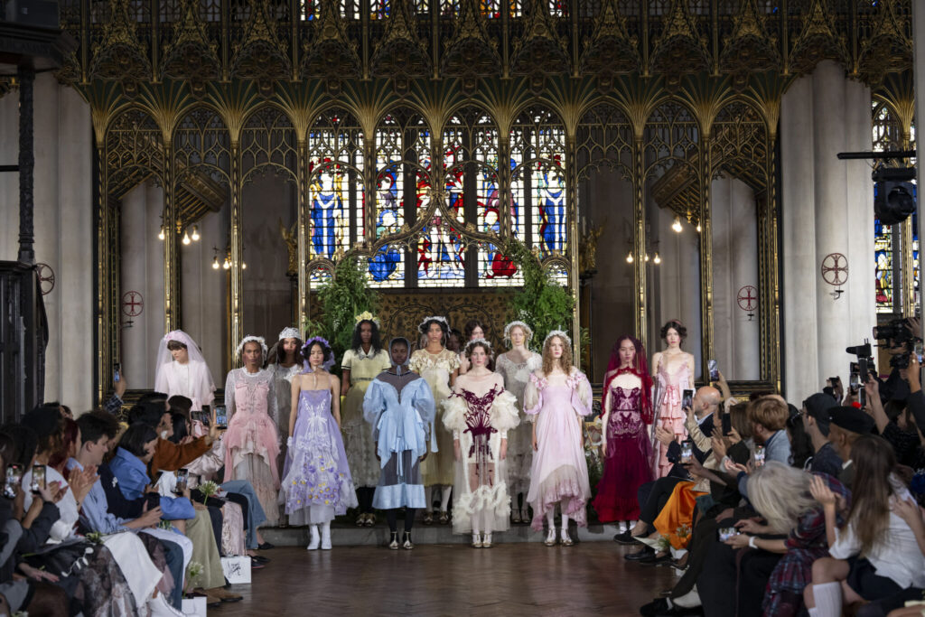 Bora Aksu Spring Summer 2027 show at London Fashion Week